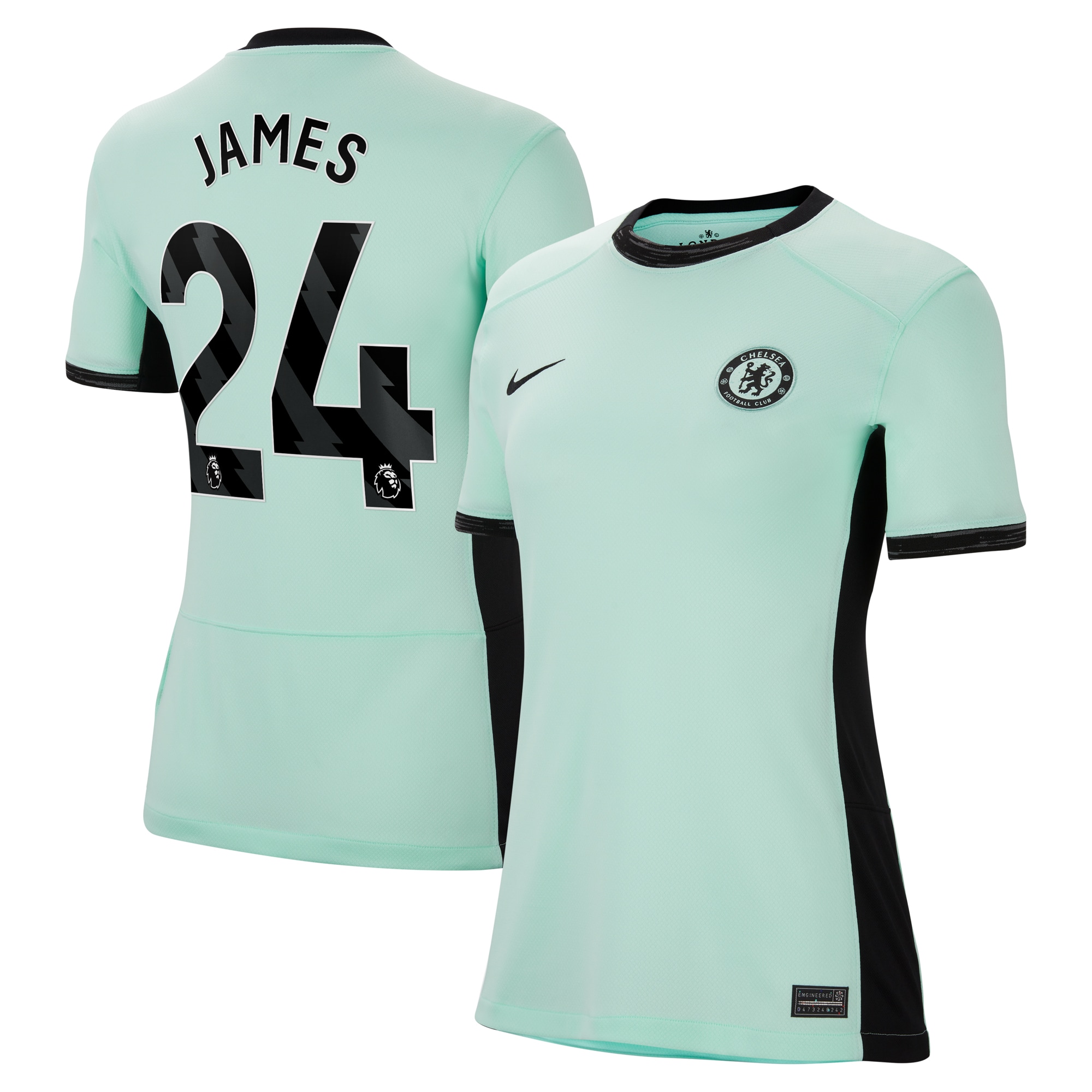 Reece James Chelsea Women's 2023/24 Third Stadium Replica Player Jersey – Mint