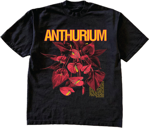 Anthurium Tee Shirt Outfit  For Men  For Women