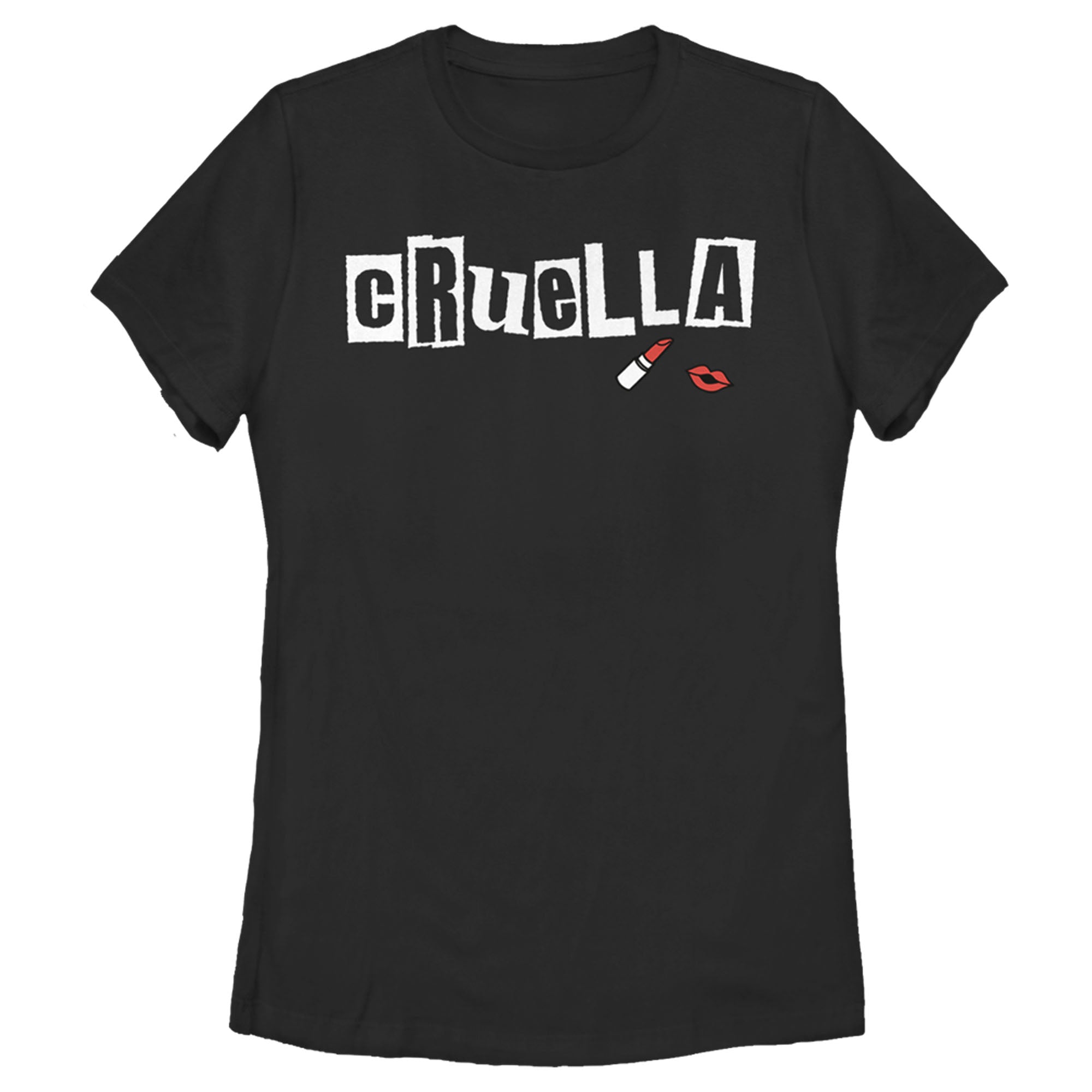 Cruella Women’S Lipstick Logo  T-Shirt