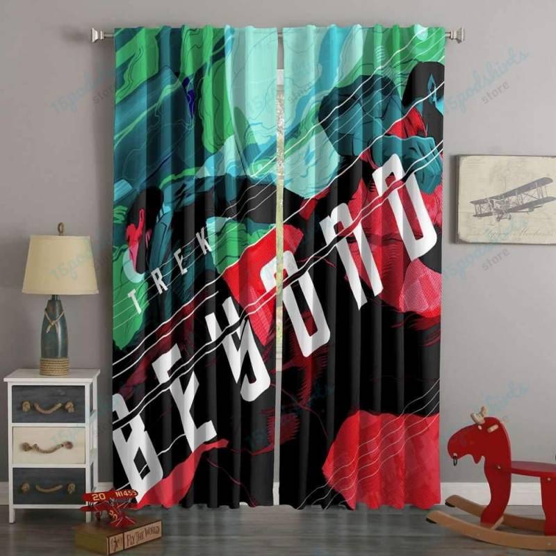 3D Printed Star Trek Beyond Style Custom Living Room Curtains