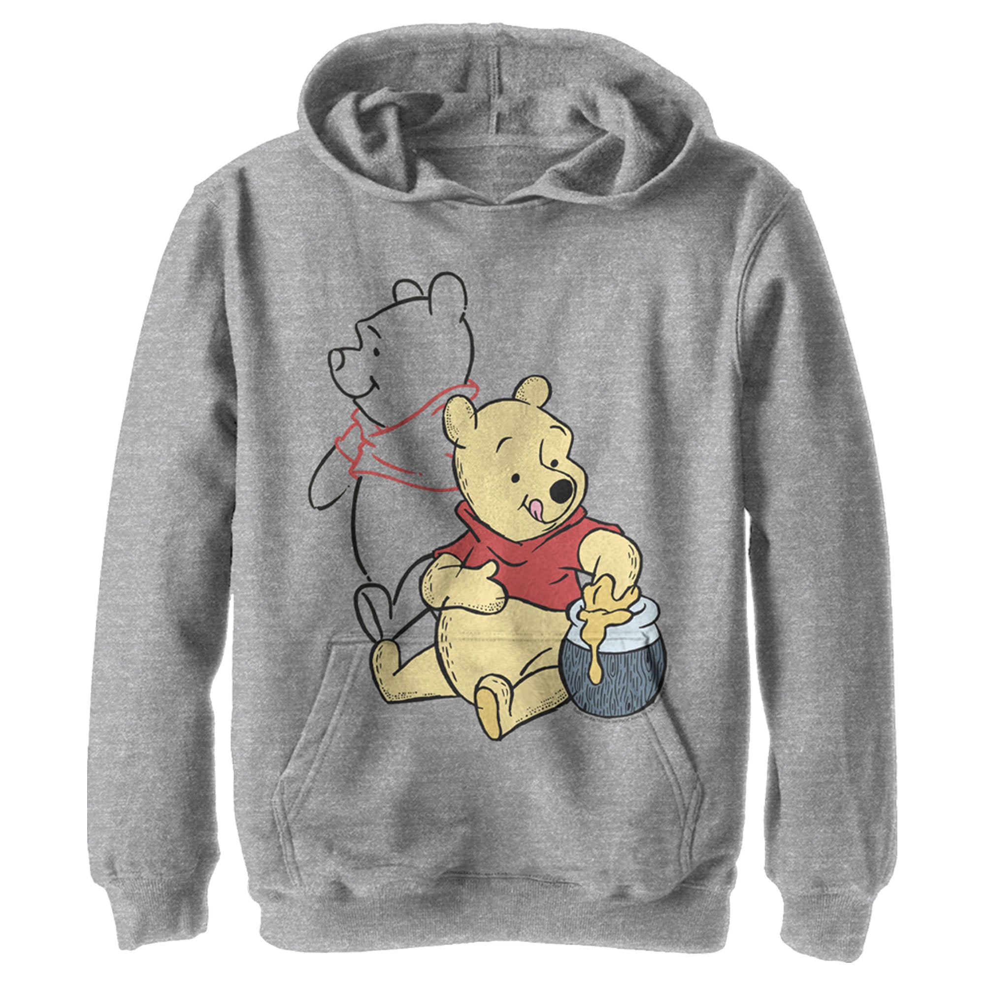 Boy’S Winnie The Pooh Honey And Happiness Pull Over Hoodie