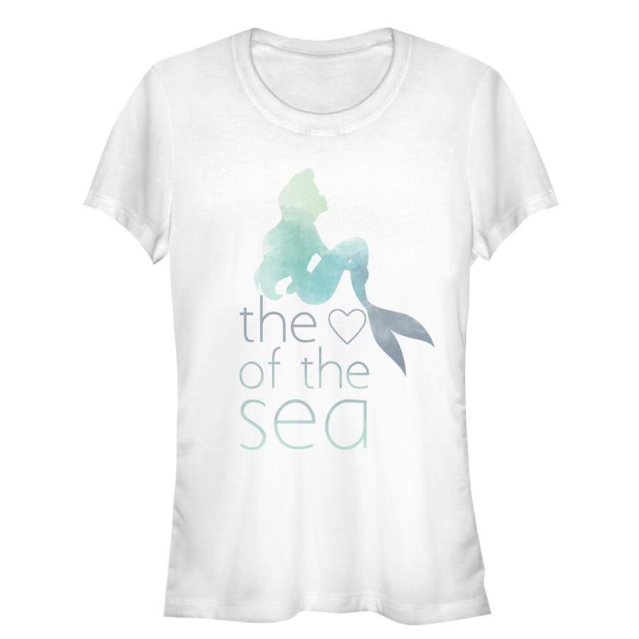 The Little Mermaid Junior’s Ariel Heart of Sea  T Shirt