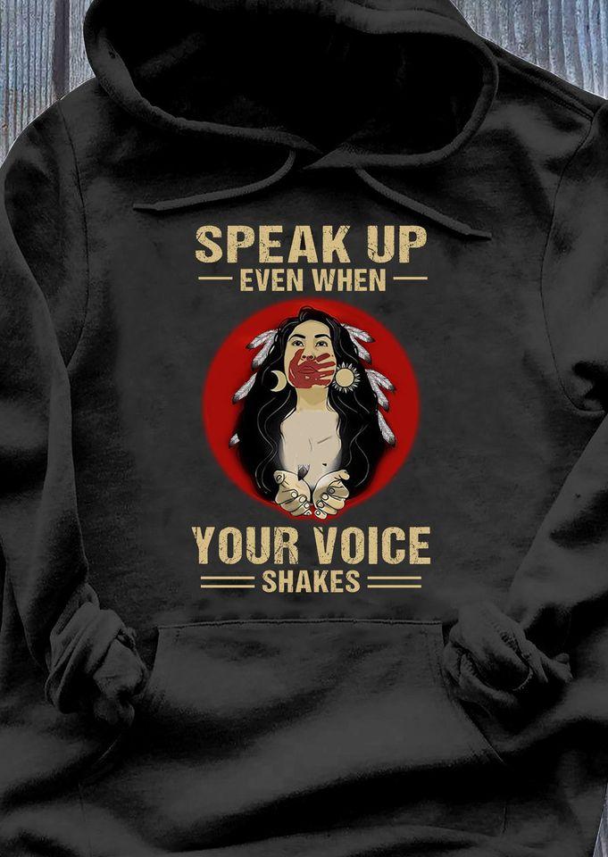 Dreameris – Speak Up Even When Your Voice Shakes Standard Hoodie