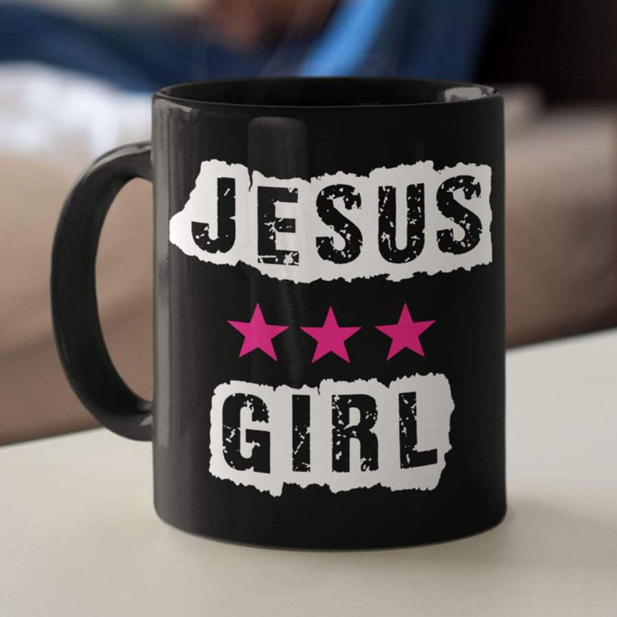 Jesus girl coffee mug