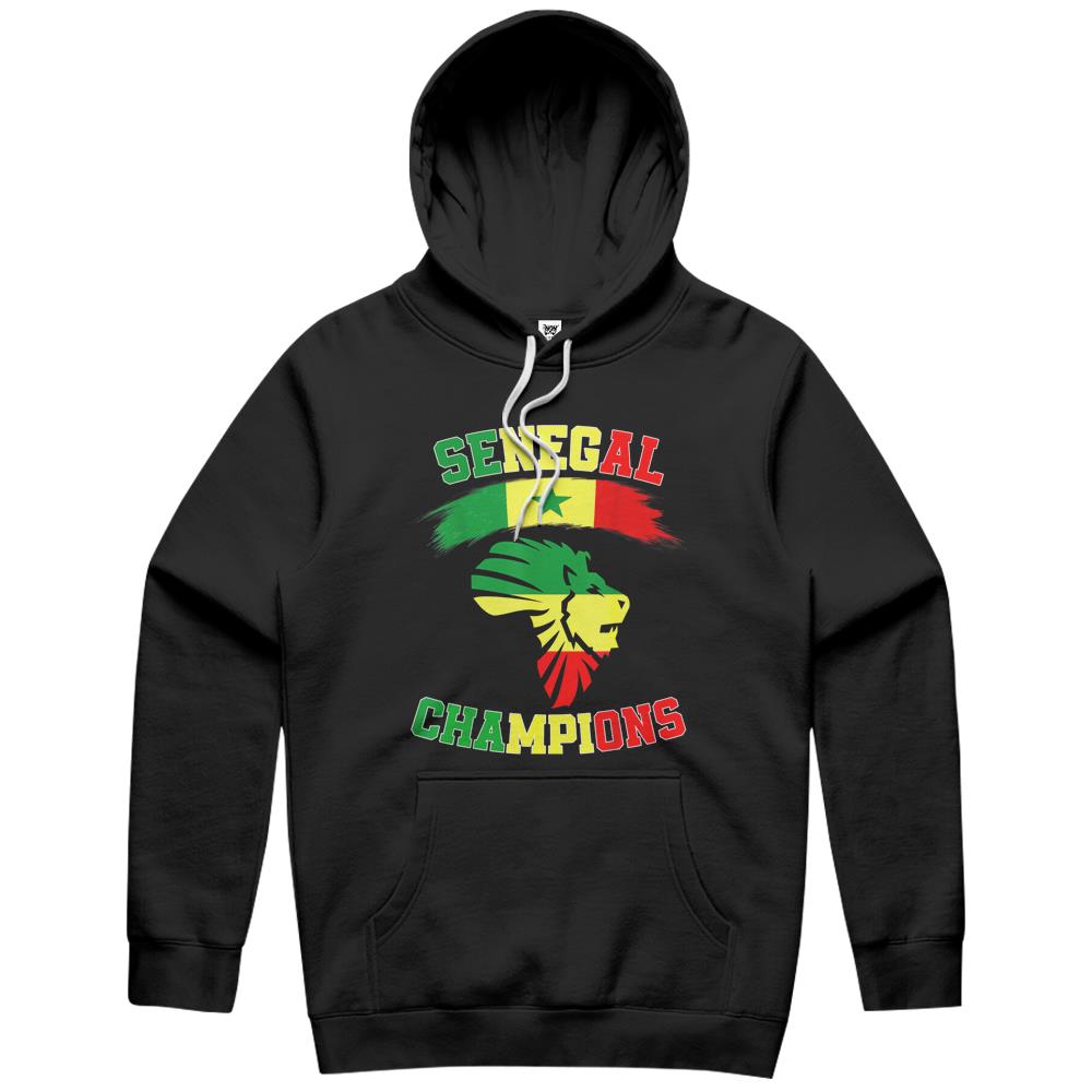 Senegal Champions 2022, Senegalese Soccer Team Flag Senegal Hoodie