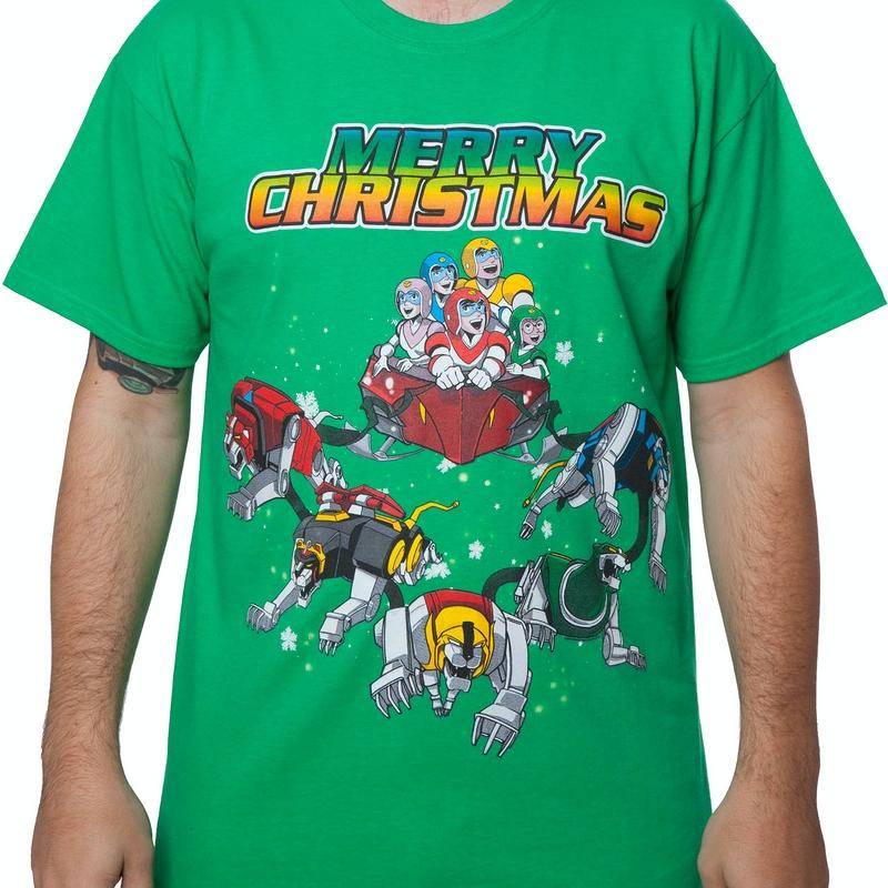 Voltron Christmas T-Shirt