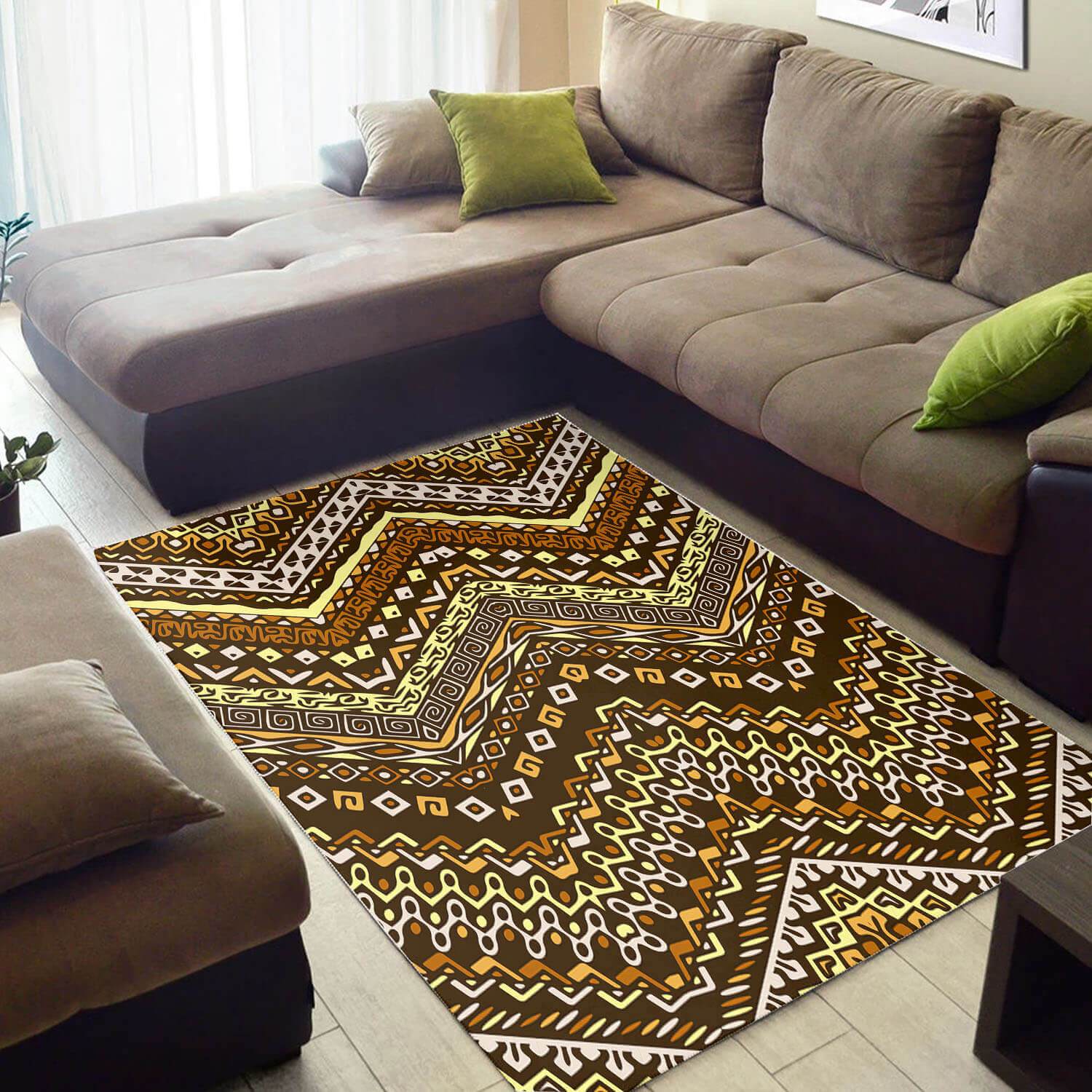 Trendy African Rug Abstract African Inspired Seamless Pattern African Style Floor Rugs African House Decor BPS3430