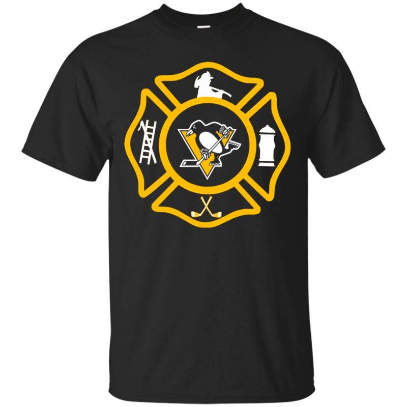 Pittsburgh Penguins Firefighter Shirts The Logo