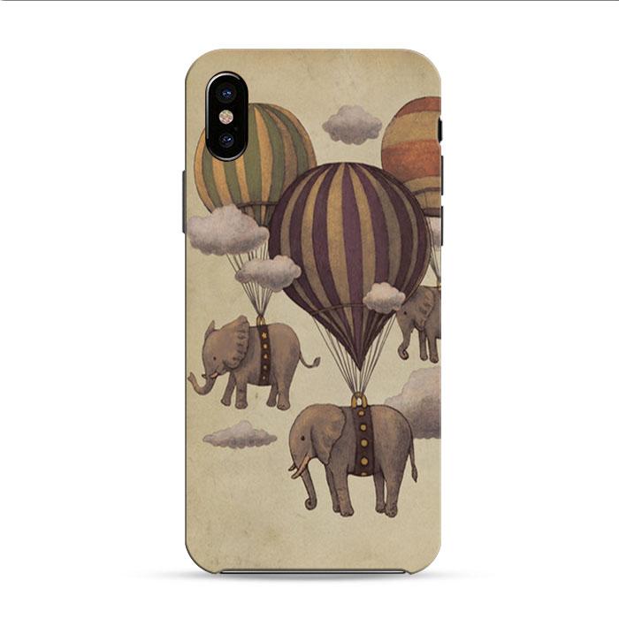 Vintage Elephant iPhone XS 3D Case