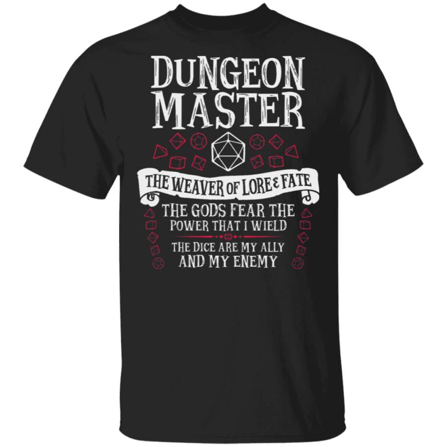 Dungeon Master, The Weaver of Lore , Fate – Dungeons , Dragons T-Shirt T-Shirt