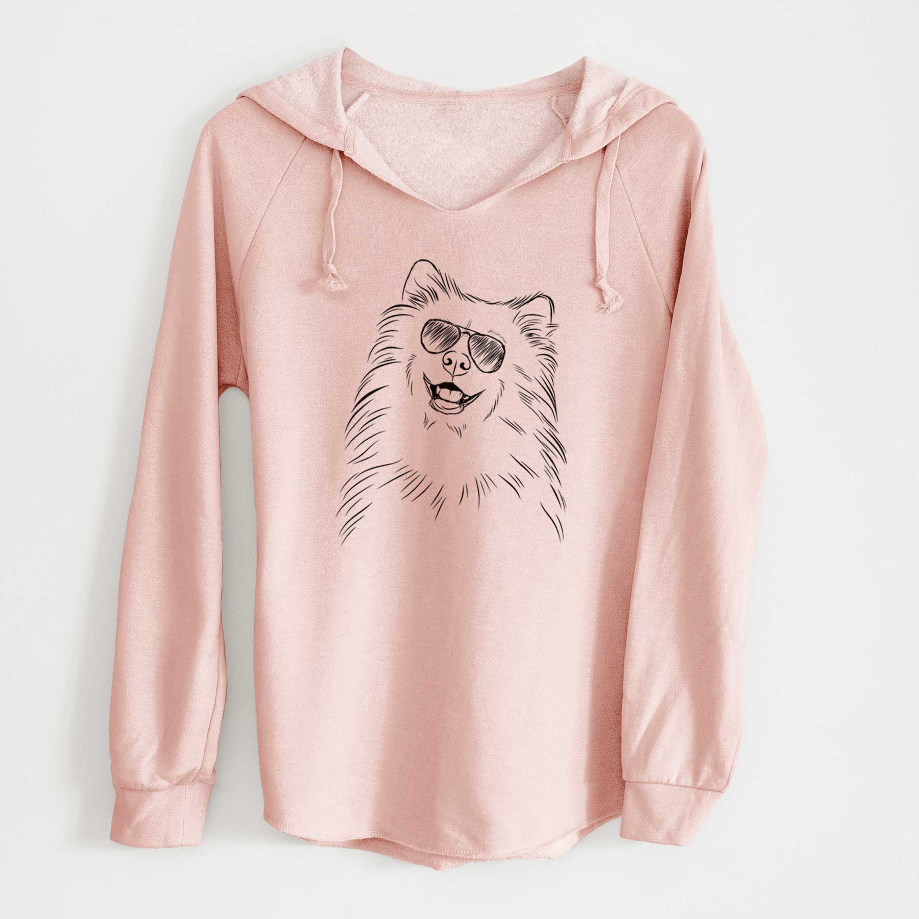Aviator Tillie The Samoyed – Cali Wave Hooded Sweatshirt