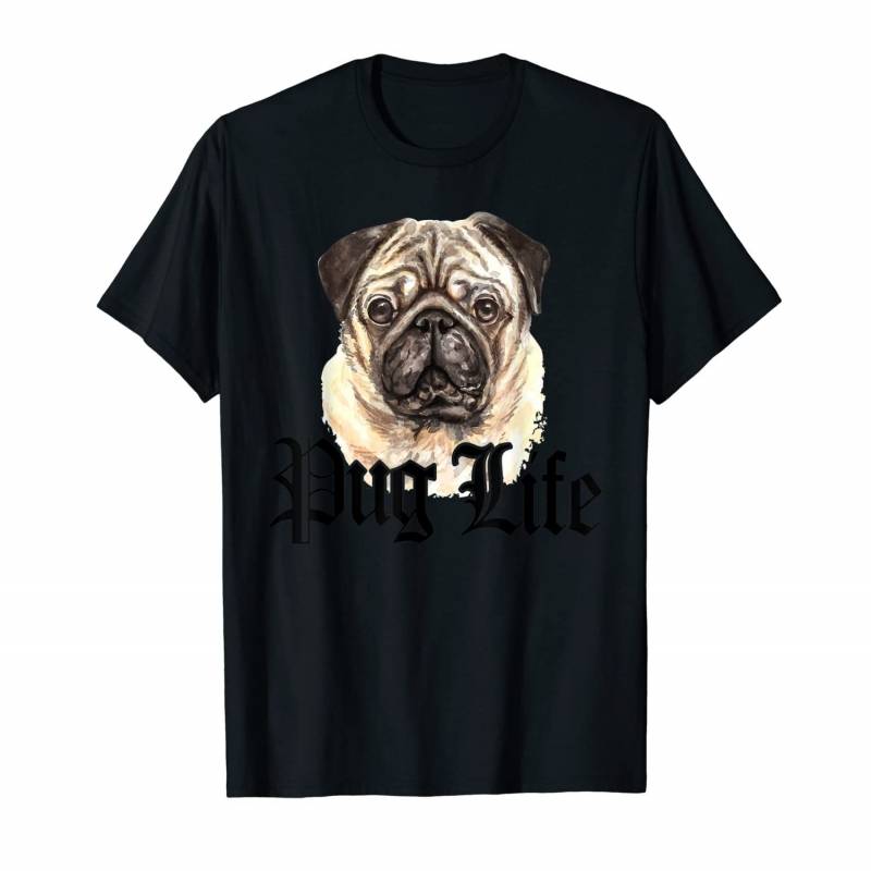 Pug Dog Shirt Pugs Funny Slogan Puppy Owner Cute Fun Gift T-shirt