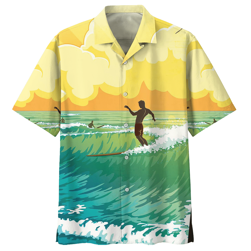 Surfing Hawaii Shirt Ha14727