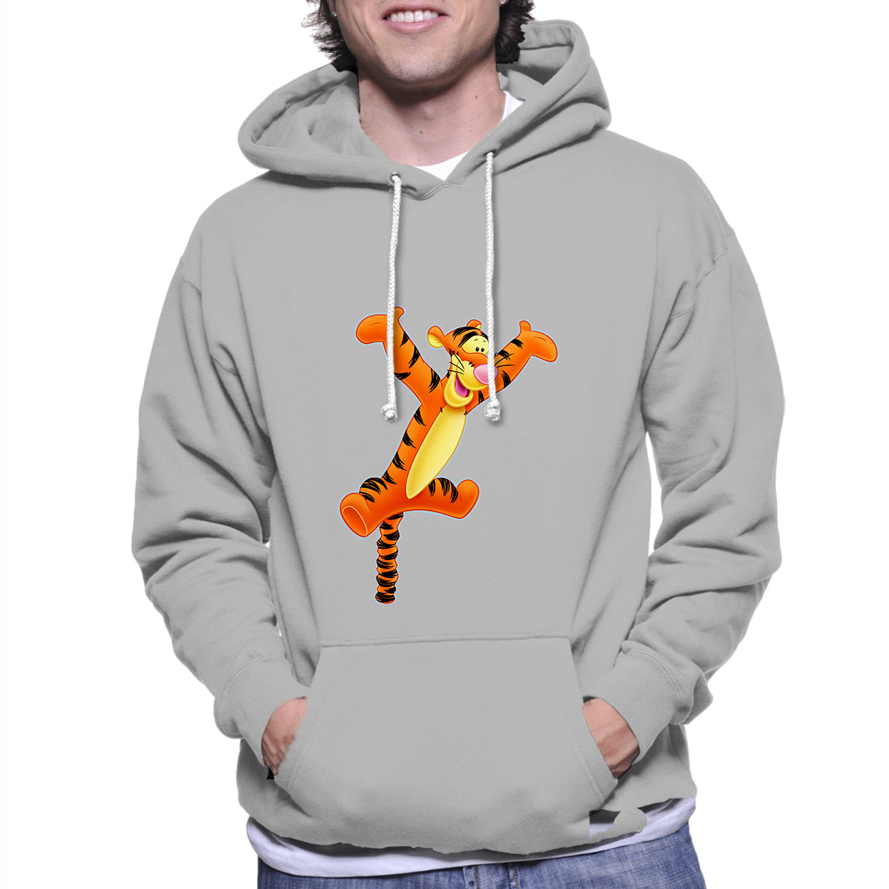 Tigger Tiger The House At Pooh Corner Funny Cartoon Unisex Hoodie