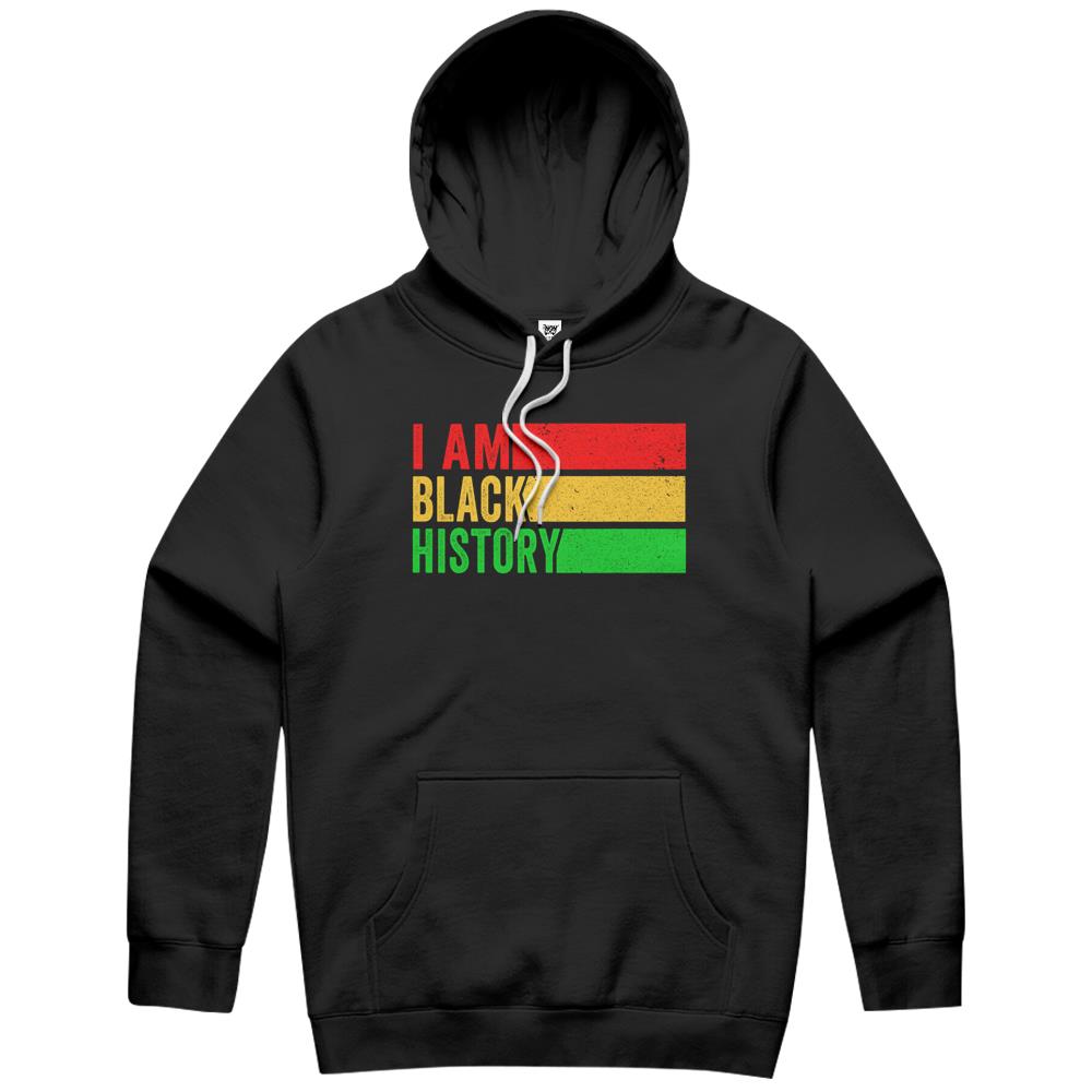 I Am Black History Month Women Men African American Kids Hoodie