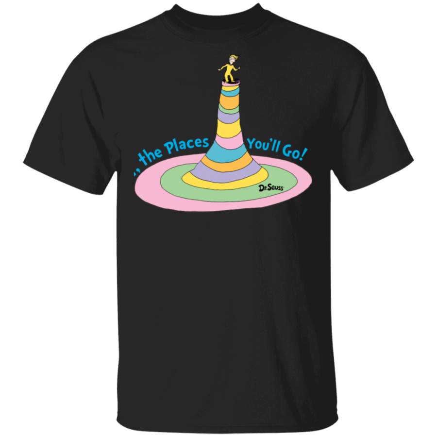 Dr. Seuss Oh The Places You'll Go - Balancing Act T-shirt T-shirt Long ...