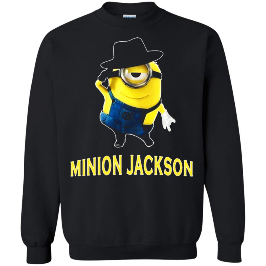 AGR Despicable Me Minion Jackson Micheal Jackson Mashup Sweatshirt