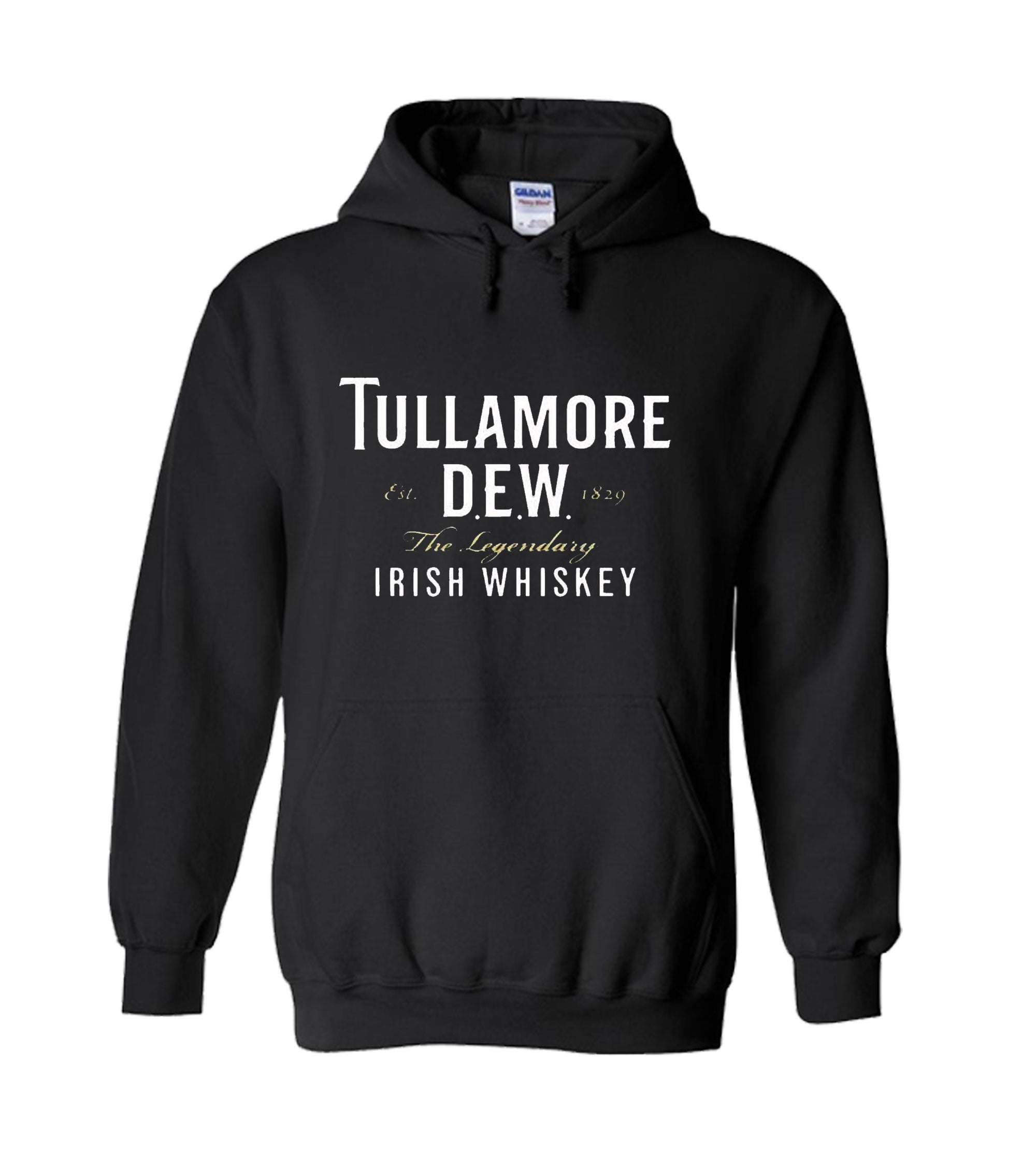 Tullamore Dew Irish Whiskey Distillery Unisex Hoodie T-Shirt