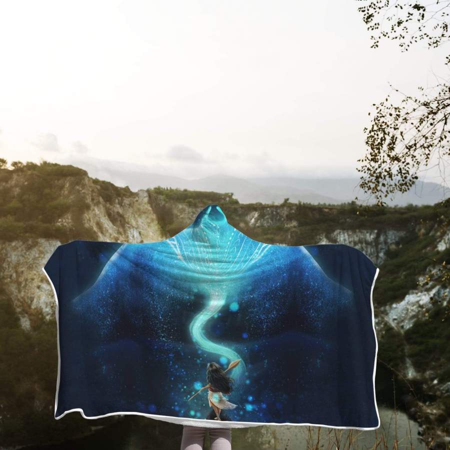 MOANA Custom Hooded Blanket – T-Shirt Store