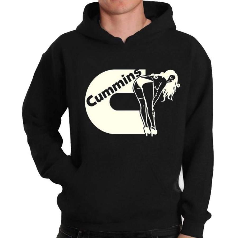 Classic  Girl Cummins Logo Hoodie Fashion Tops