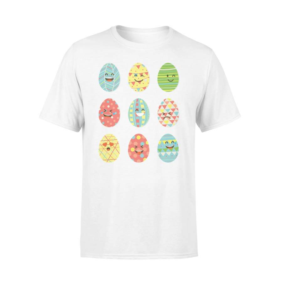 Egg Emoji Easter Sunday Happy Egg Hunt For Kids T Shirt