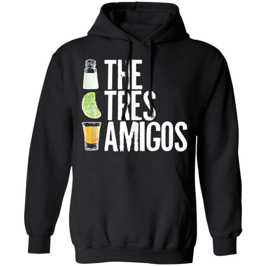 The Tres Amigos Tequila Lime Salt Cinco De Mayo Party Coffee Mug Hoodie