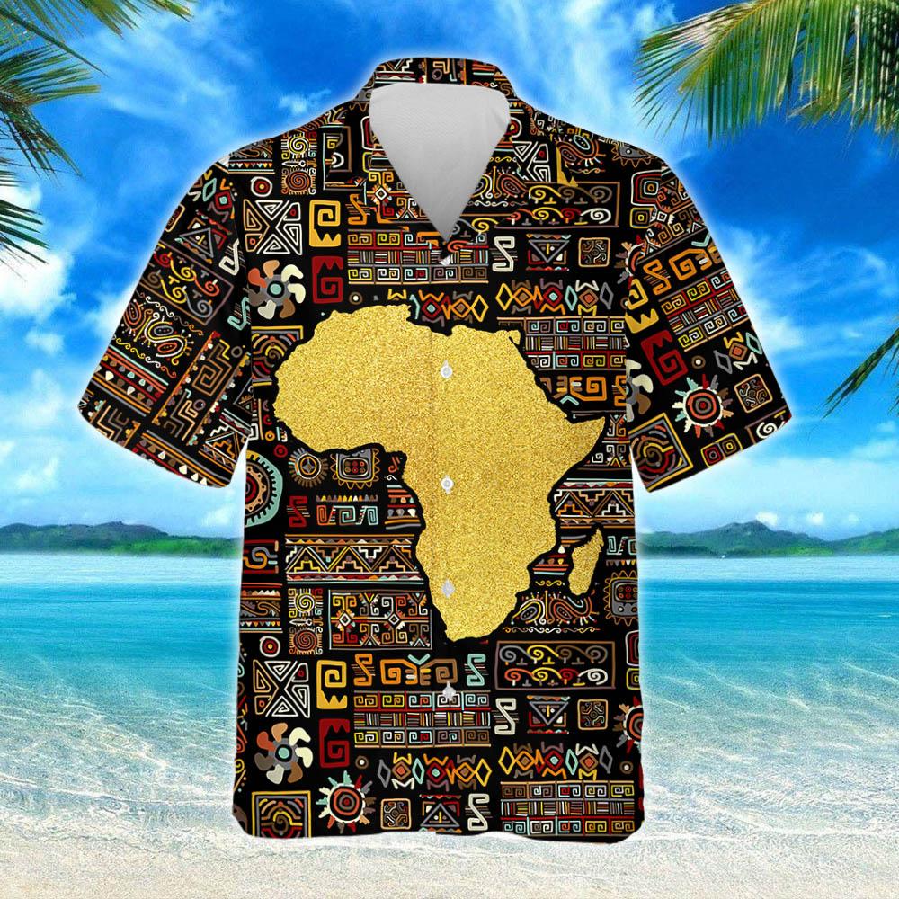 African Map Hawaiian Shirt Thh3172Hw