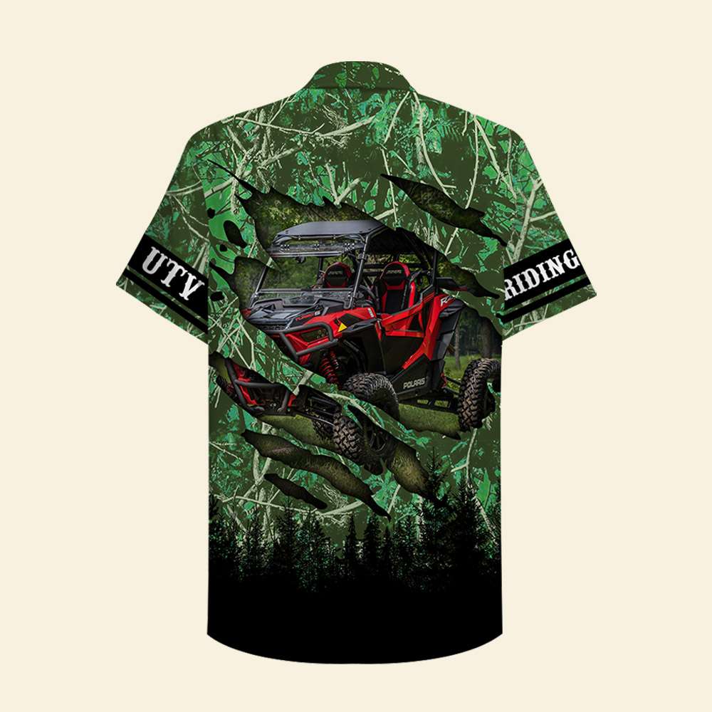 Utv Riding Hawaii Shirt Car Ha44865