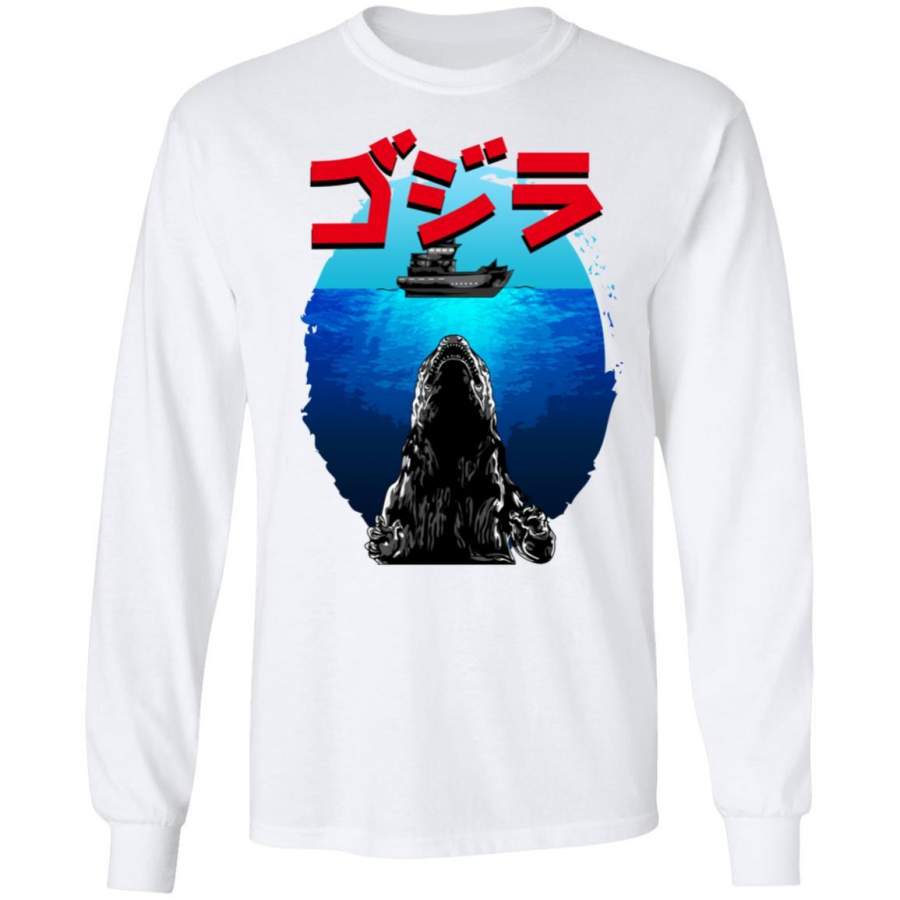 Godzilla Jaws Long Sleeve - EmprintsTOP