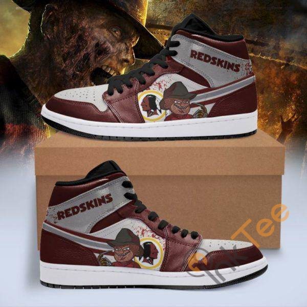 Washington Redskins Horror Sport Custom Sneakers It3123 Air Jordan Shoes