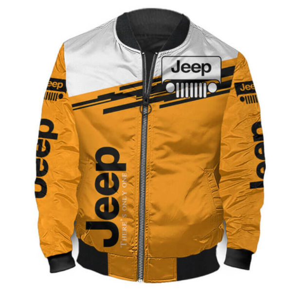 Bomber Jacket Jeep, Jeep 3D Spring Autumn, Mens Casual Jacket Cb17