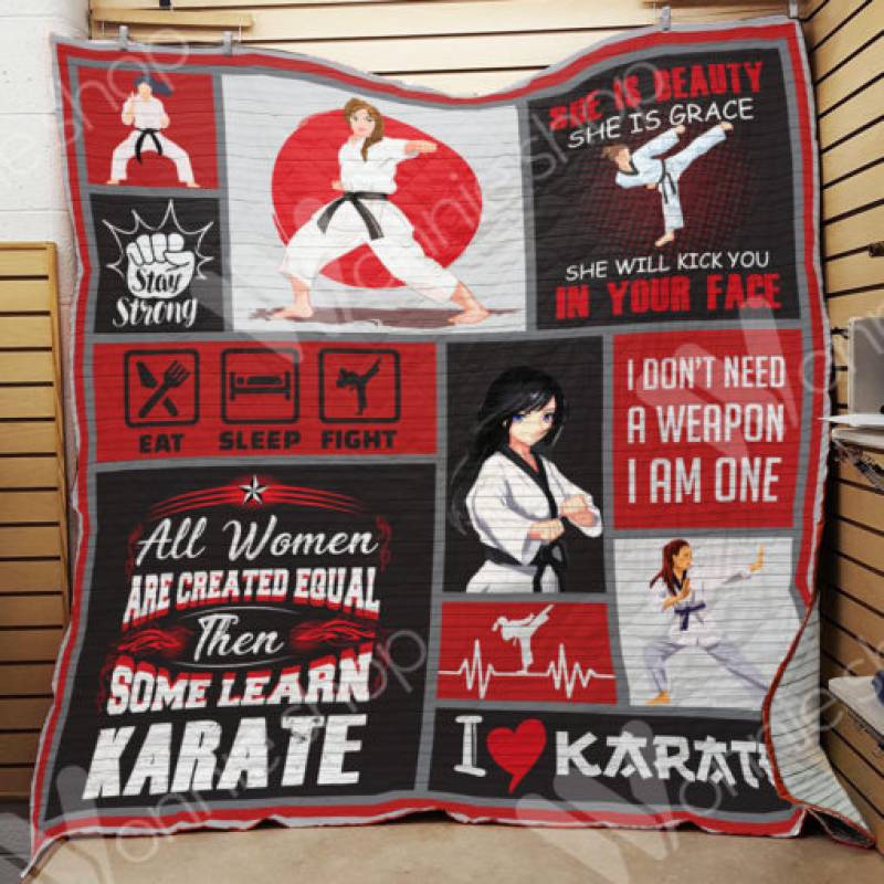 Karate Girl Blanket DCB1102 77O42