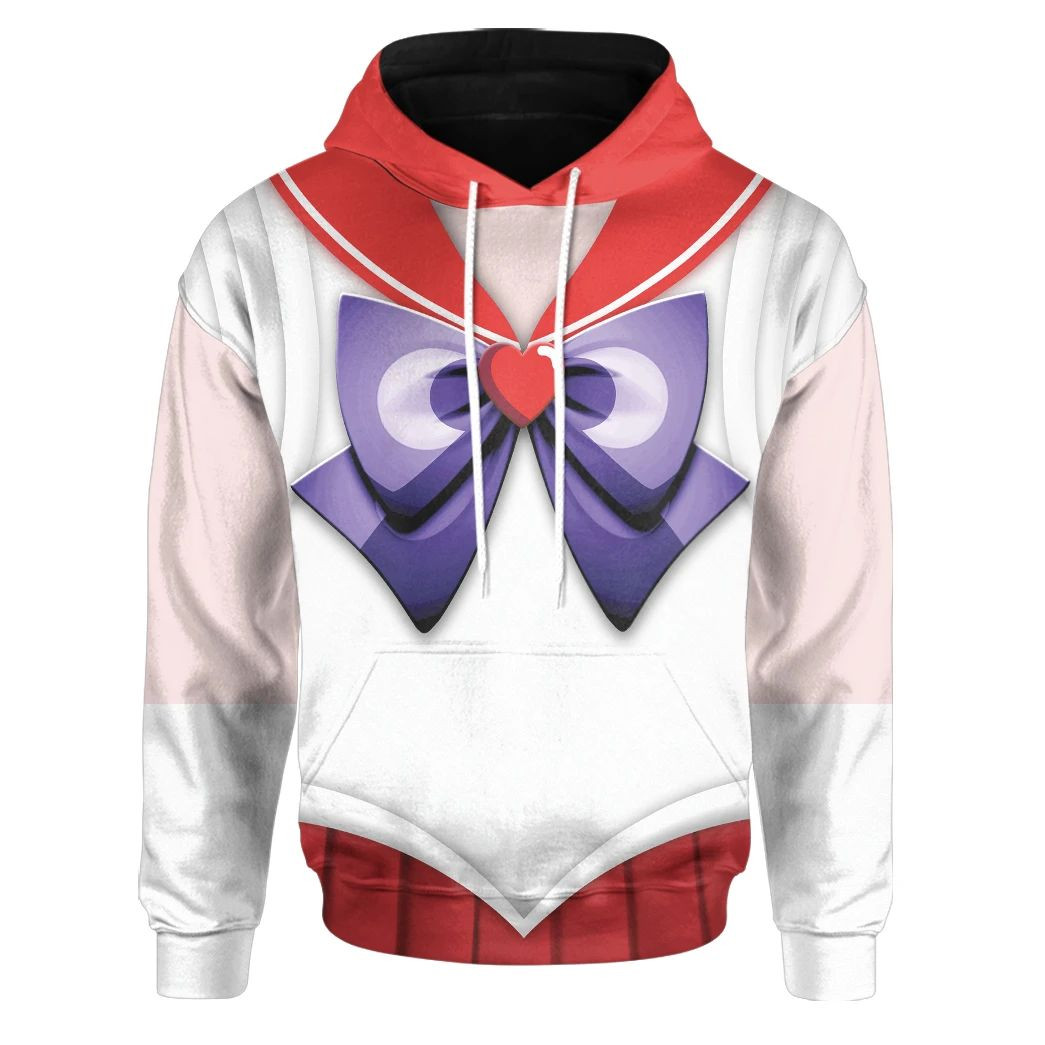 3D Anime Sailor Moon The Sailor Mars Custom Hoodie