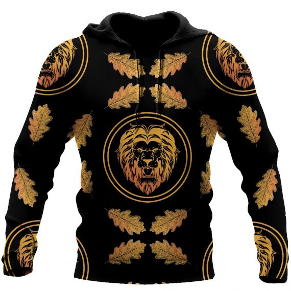 Unisex Hoodie All Over Print Lion Gifts King Of Lion Over Printed Us Unisex Size Hoodie