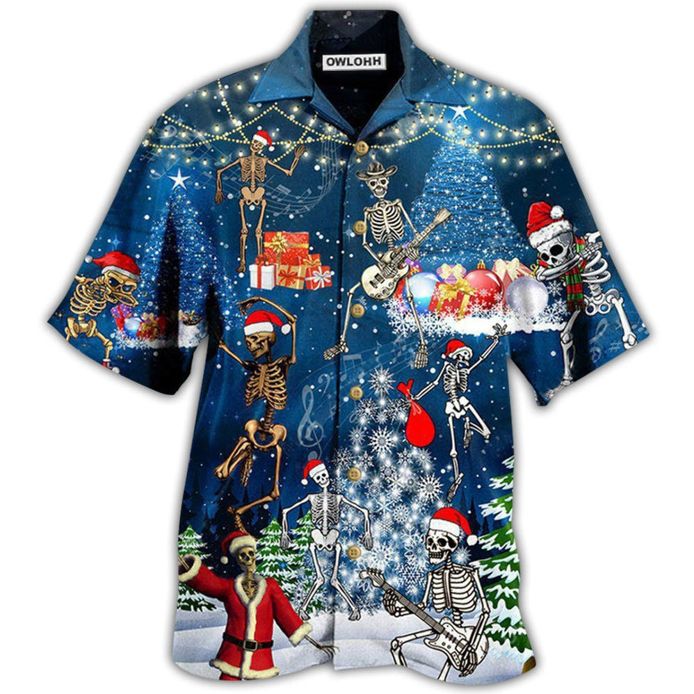 Christmas Skull Hawaii Shirt Ha61381