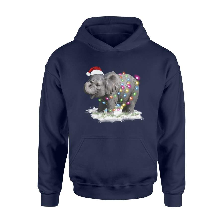 Elephant – Christmas – Standard Hoodie