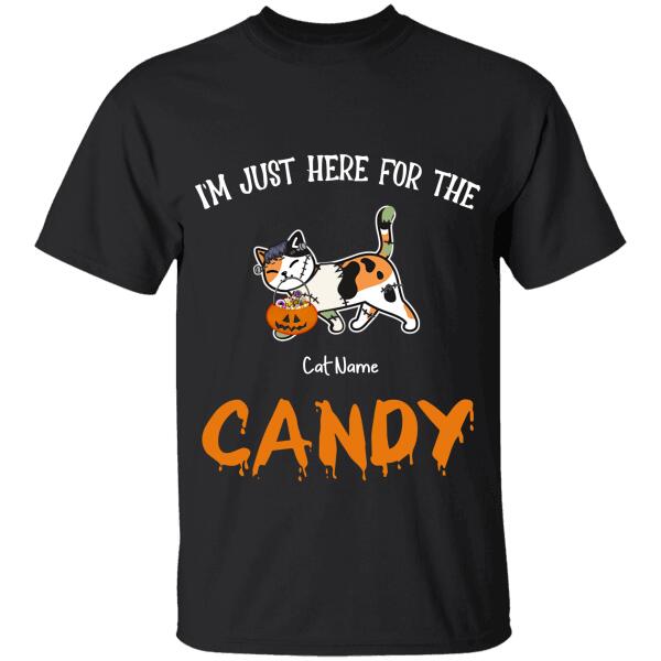I’M Just Here For The Candy Halloween Personalized T-Shirt Ts-Tu207