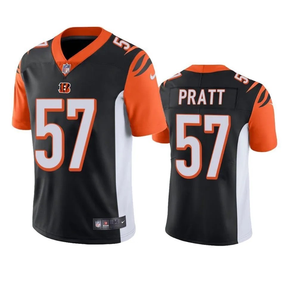 Cincinnati Bengals Germaine Pratt 2019 NFL Draft Black Vapor Limited Jersey