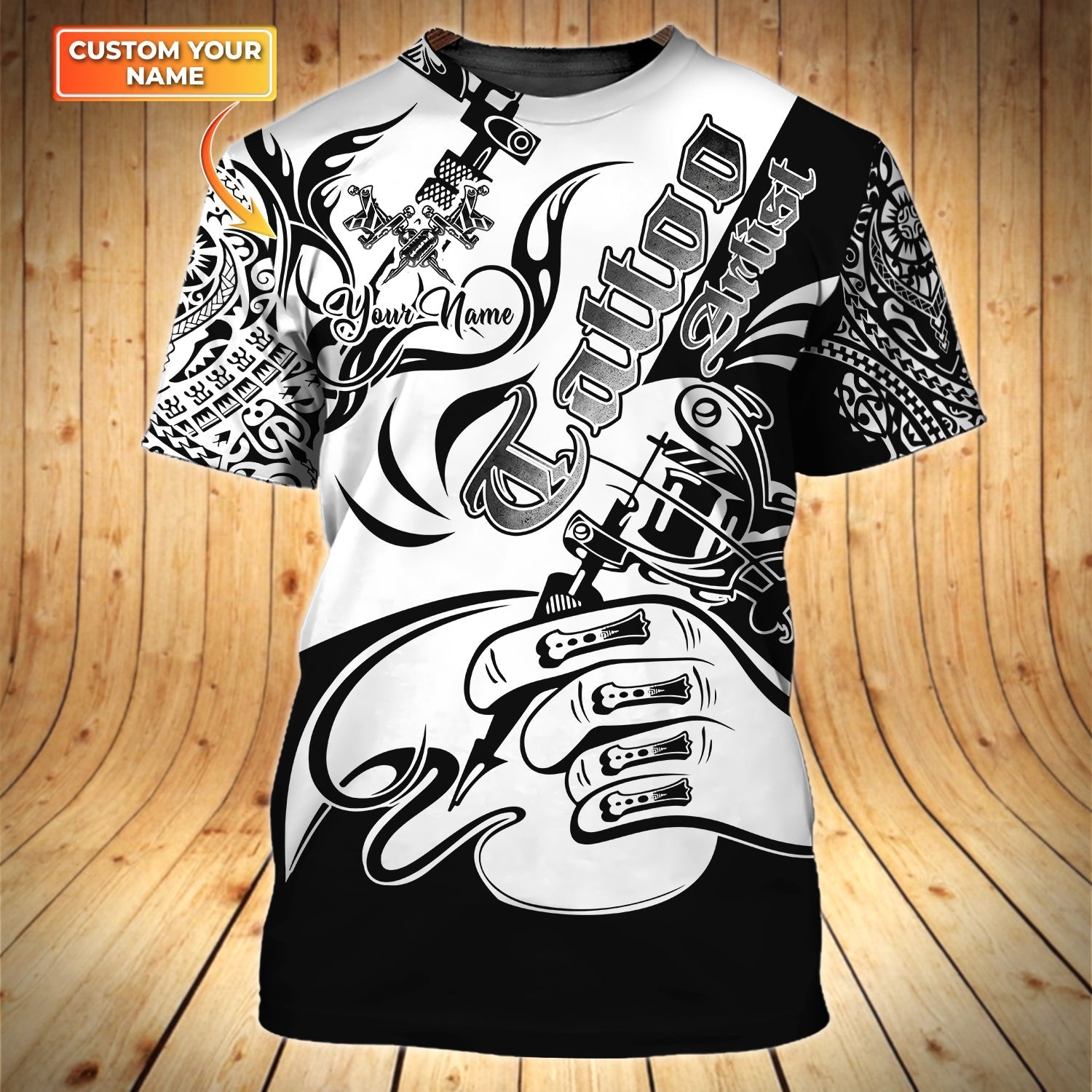 Tattoo Artist Personalized 3D Tshirt Gift For Tattoo Men Tatoo Lover Shirts