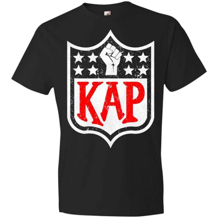 AGR Colin Kaepernick Kap USA Flag Shirt Anvil Lightweight 980