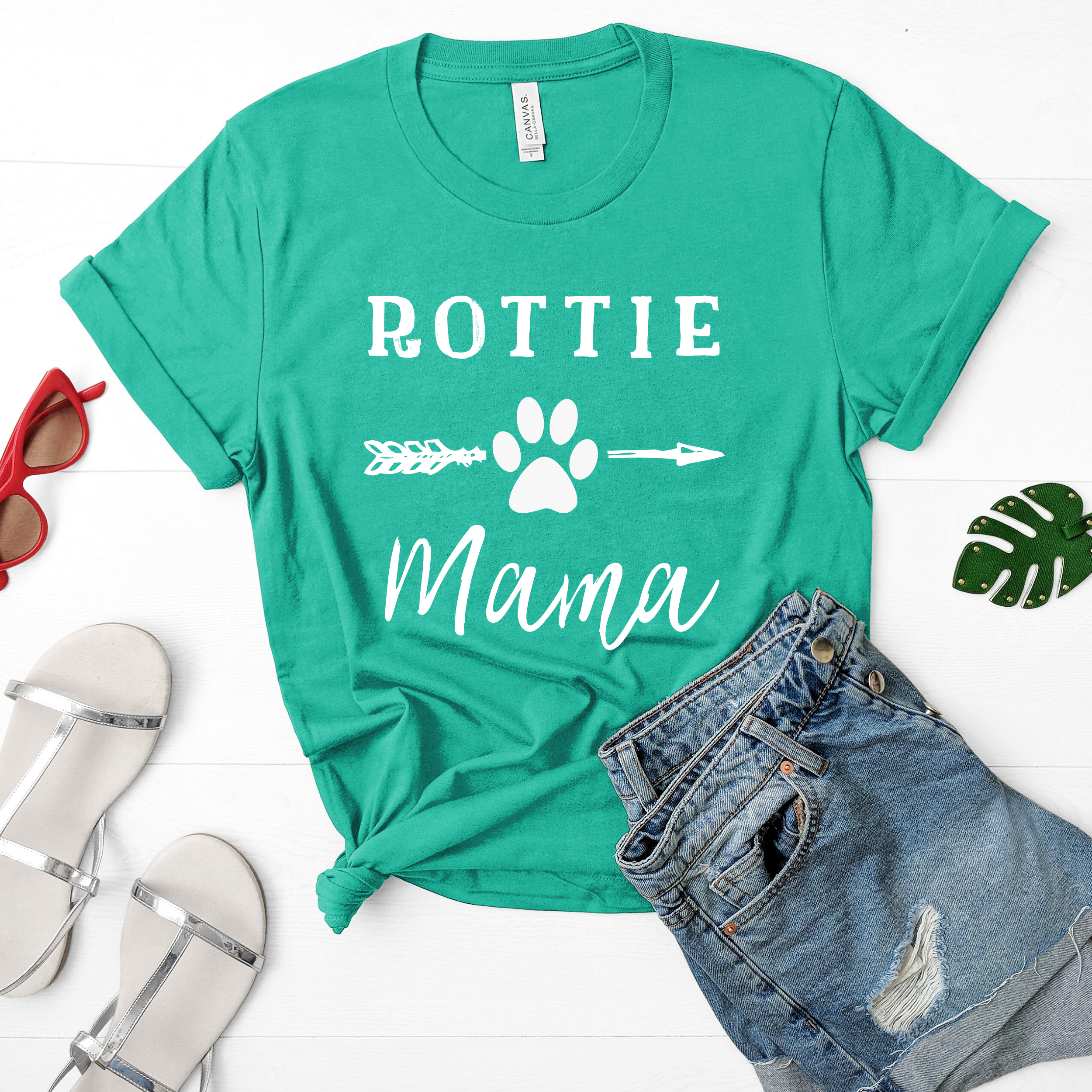 Rottie Mama Doodle Mom Dog Lover Shirt