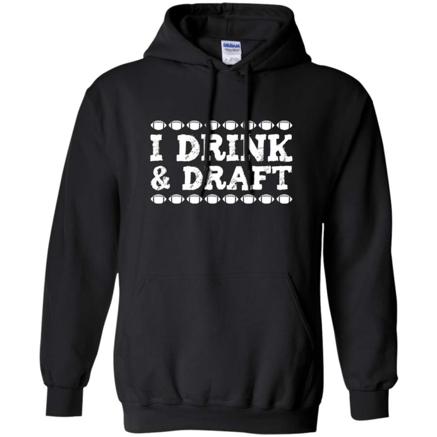 AGR I Drink And Draft Gildan Pullover Hoodie