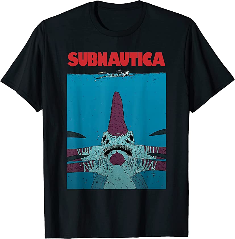 Vintage Subnauticas Patrol Vaporware Survivals Game For Fans T-Shirt