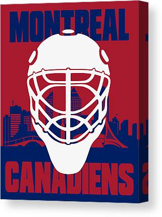 Montreal Canadiens 3 Joe Hamilton Canvas Print