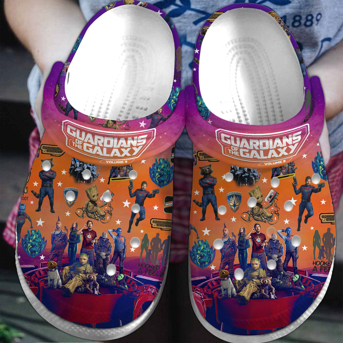 Guardians Of The Galaxy Movie Crocss Clogs For Men Women And Kid Crs-Mvl-La-280402
