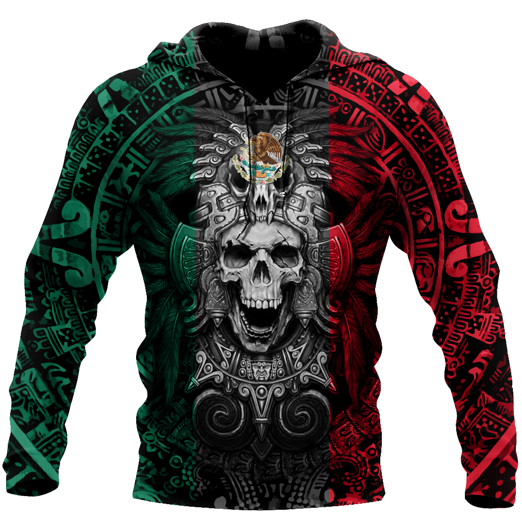 Mexican Aztec Warrior 3D All Over Printed Shirts For Men And Women Qb07012004