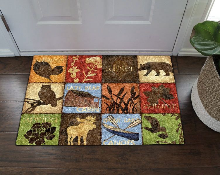 Seasons Lodge HN05100133D Doormat