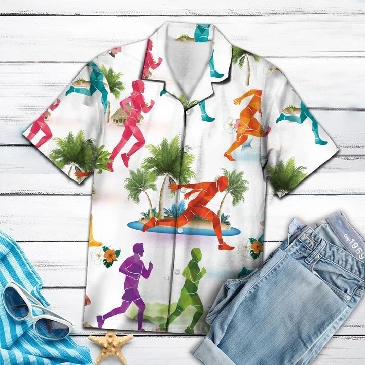 Running Lover Hawaiian Shirt Ha2596