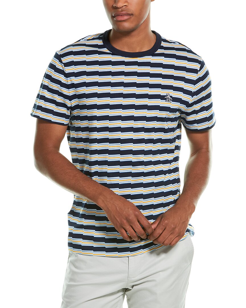 Original Penguin Zig Zag Stripe T-Shirt