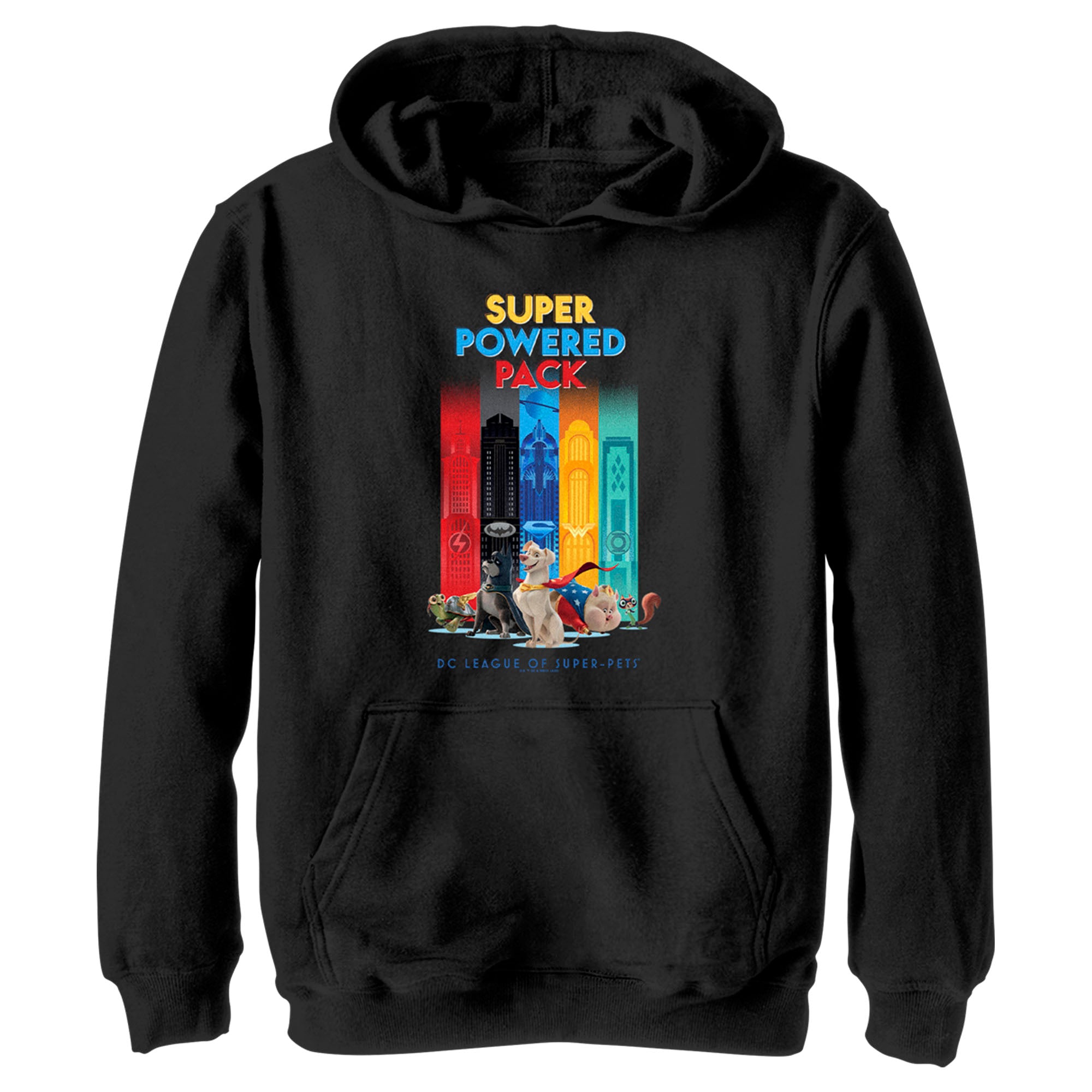 Boy’S Dc League Of Super-Pets Super Powered Pack Pull Over Hoodie